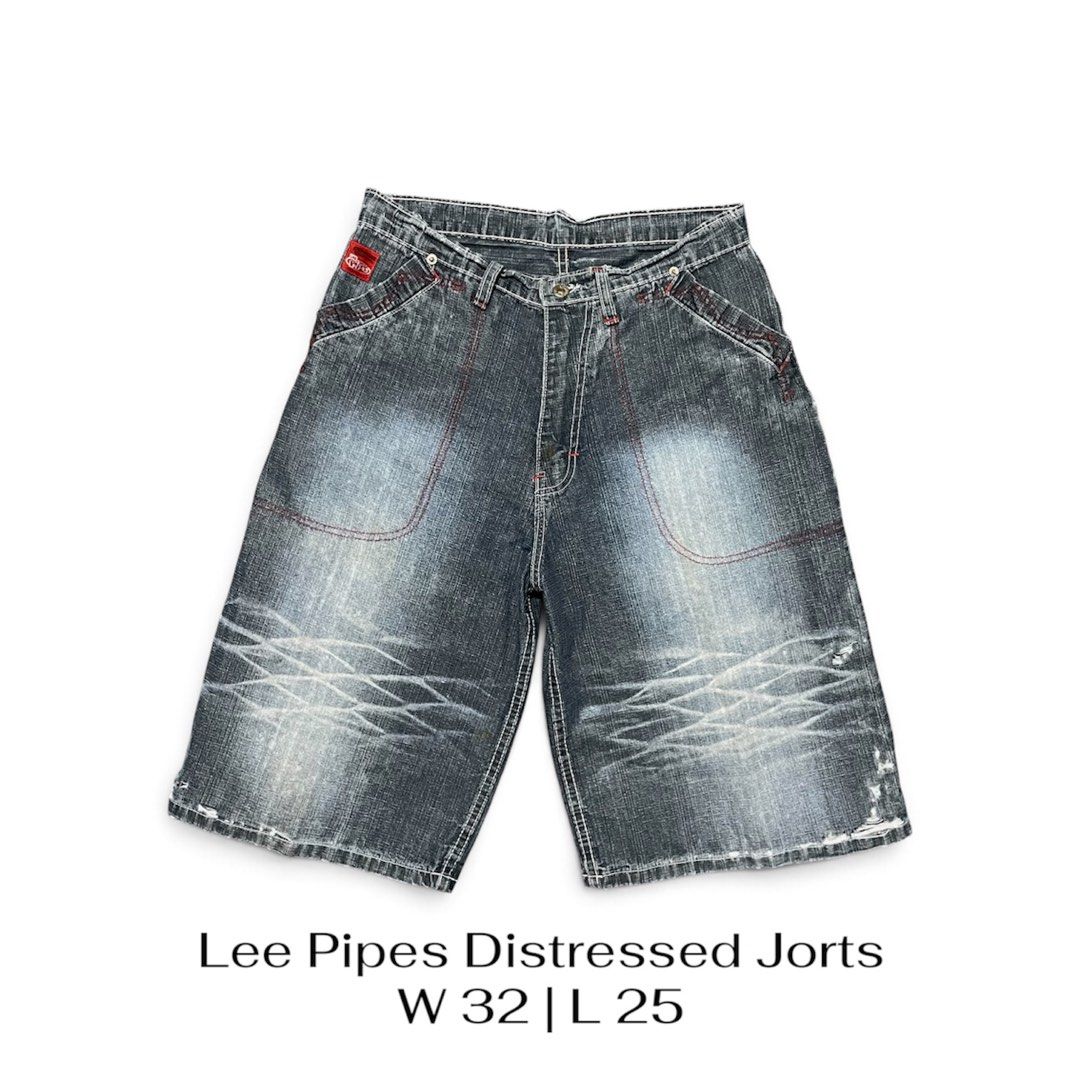 Lee Pipes Distressed Jorts (Category: Shorts) located in Manila. Submitted by bloodripsx (Listing ID 1465928949, Image 1). Description: .