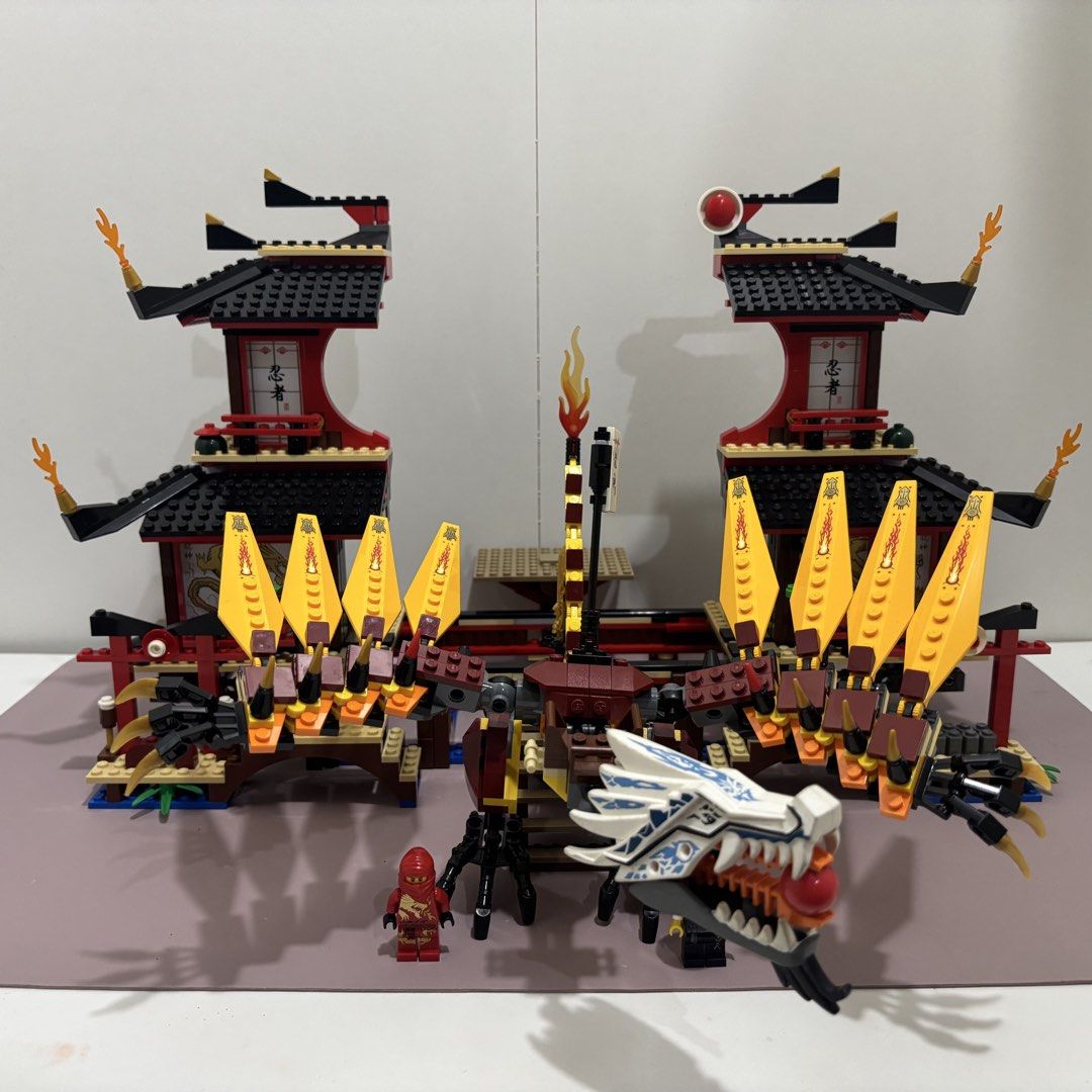 LEGO Fire Temple (Category: Lego & Building Sets) located in Valenzuela. Submitted by brickclick (Listing ID 1465933976, Image 1). Description: FOR SALE: LEGO Fire Temple - Price: ₱9,000 - Set Number: 2507 - Condition: Good as new - Inclusions: Wrong head and wings of dragon, with missing figures - Location: Valenzuela City - MOD: Ship / Meetup / Pick-up - MOP: Cash / Bank Transfer RFS: Quitting collecting sale #BrickClick #LEGO.