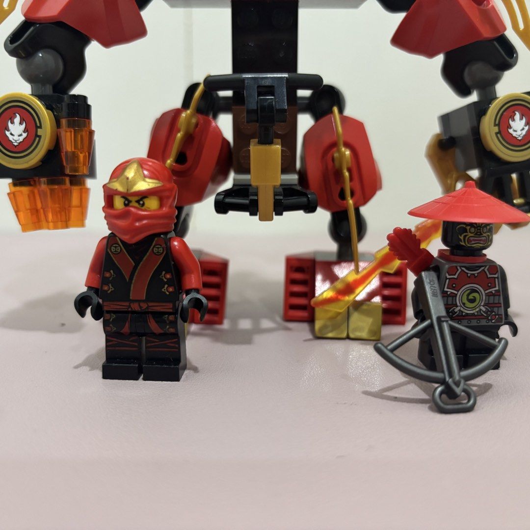 LEGO Kai’s Fire Mech (Category: Lego & Building Sets) located in Valenzuela. Submitted by brickclick (Listing ID 1465932856, Image 2). Description: FOR SALE: LEGO Kai’s Fire Mech 2 sets available - Price: ₱2,500 - Set Number: 70500 - Condition: Good as new - Inclusions: Complete set - Location: Valenzuela City - MOD: Ship / Meetup / Pick-up - MOP: Cash / Bank Transfer RFS: Quitting collecting sale #BrickClick #LEGO.
