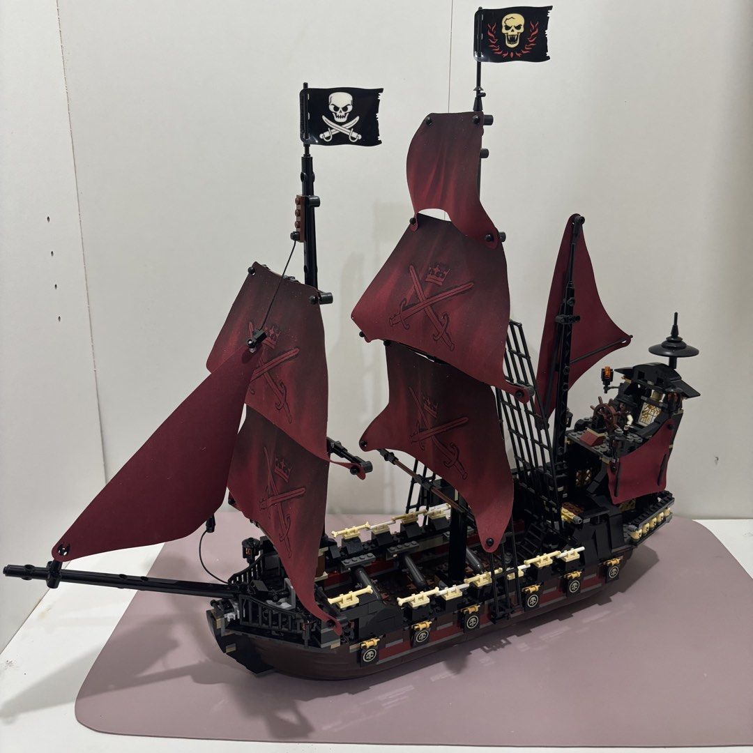 LEGO Queen Anne’s Revenge (Category: Lego & Building Sets) located in Valenzuela. Submitted by brickclick (Listing ID 1465932255, Image 1). Description: FOR SALE: LEGO Queen Anne’s Revenge - Price: ₱15,000 - Set Number: 4195 - Condition: Some discoloration on white parts - Inclusions: 99% complete ship, with 1 figure - Location: Valenzuela City - MOD: Ship / Meetup / Pick-up - MOP: Cash / Bank Transfer RFS: Quitting collecting sale #BrickClick #L