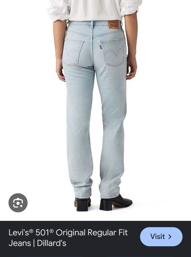 Levi's 501 Button fly Jeans (Category: Jeans) located in Ozamiz City. Submitted by lovethriftshop18 (Listing ID 1465805703, Image 1). Description: size 29 hard denim.