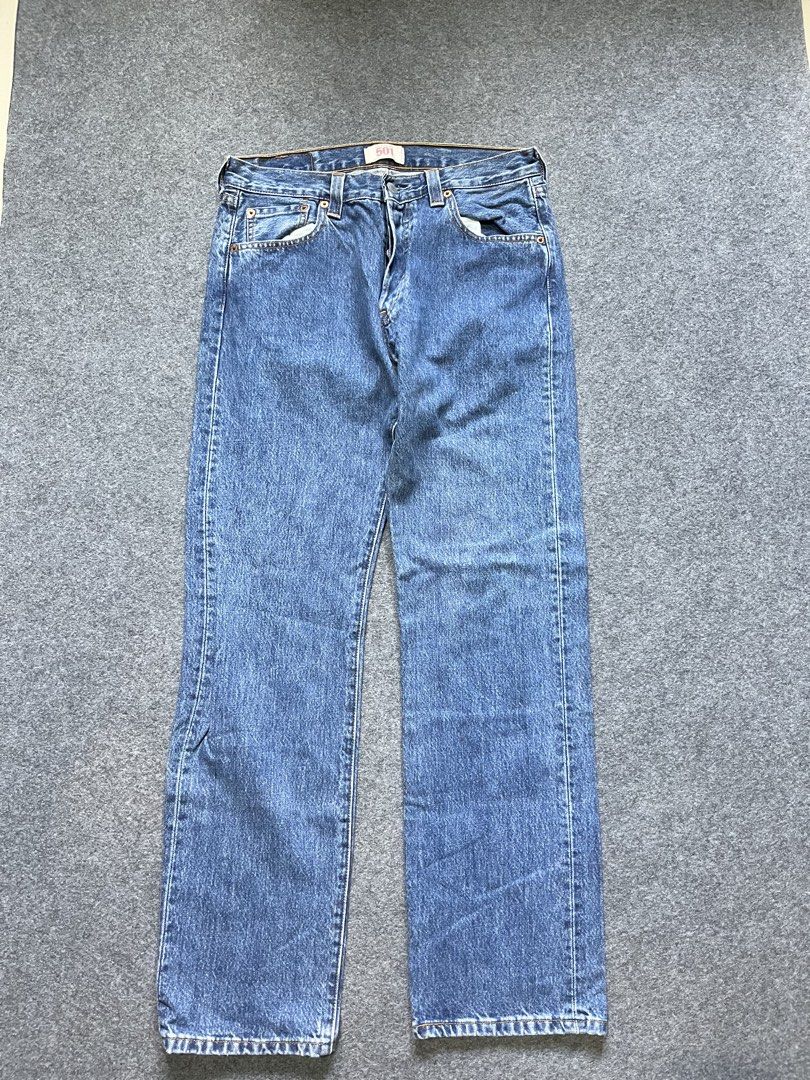 Levi’s 501 extended patch botton fly denim pants (Category: Jeans) located in Lapu Lapu. Submitted by jhonrener41426 (Listing ID 1464797635, Image 2). Description: W-30 L-30 Size 30 Thigh-11 Length-40 Leg opening-7 Excellent condition Color rate 9.8/10 Authentic Issue none .