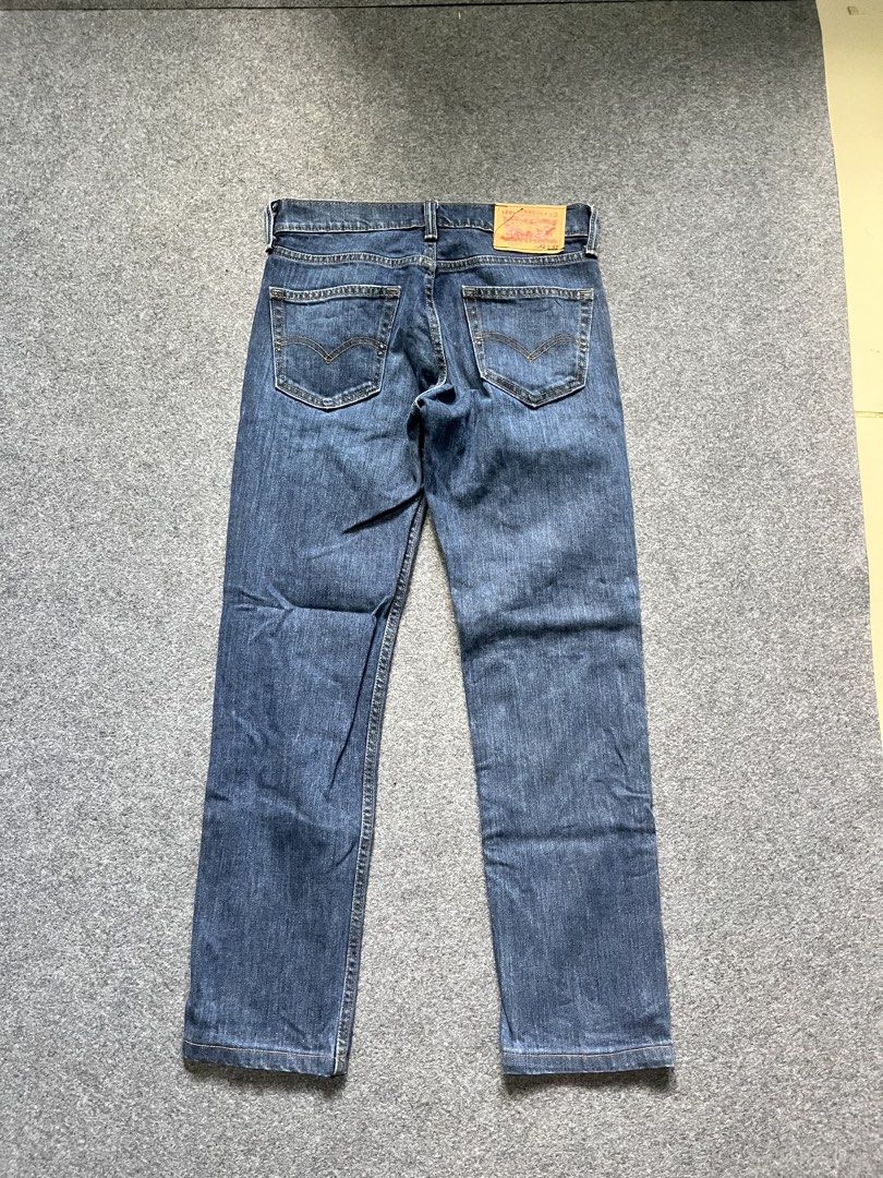 Levi’s 505 denim pants (Category: Jeans) located in Lapu Lapu. Submitted by jhonrener41426 (Listing ID 1464801913, Image 1). Description: Size 28 Thigh-10 Length-38 Leg opening-7 Excellent condition Color rate 9.8/10 Authentic Issue none Cut washtag .