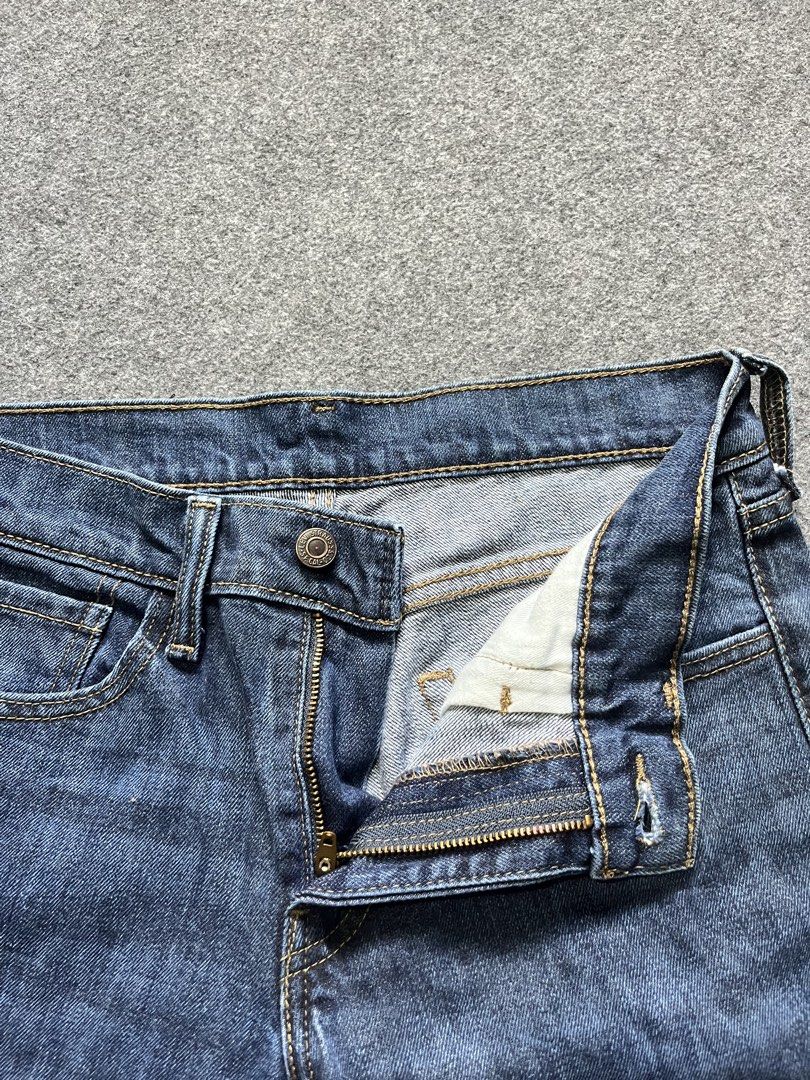 Levi’s 505 denim pants (Category: Jeans) located in Lapu Lapu. Submitted by jhonrener41426 (Listing ID 1464801913, Image 3). Description: Size 28 Thigh-10 Length-38 Leg opening-7 Excellent condition Color rate 9.8/10 Authentic Issue none Cut washtag .