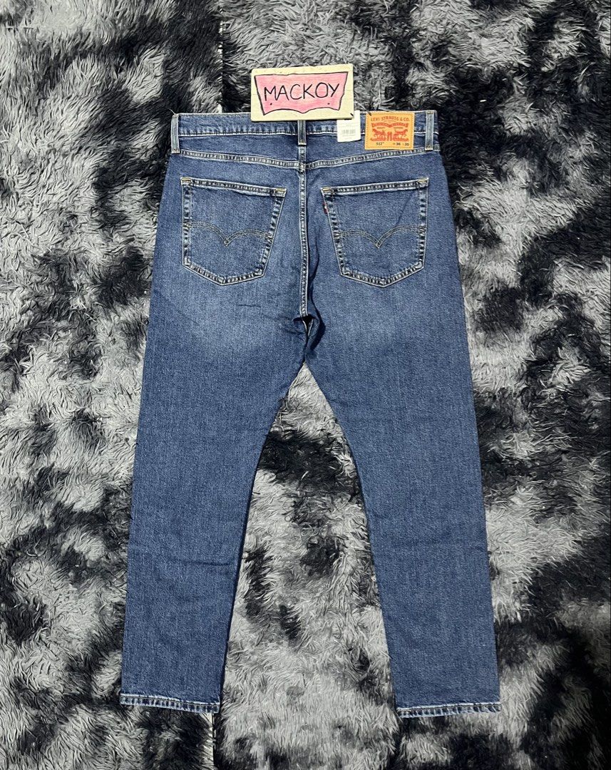 Levi's 512 Slim Taper Stretch W36 L30 (Category: Jeans) located in Cainta. Submitted by mackoyclassicfinds (Listing ID 1465832093, Image 1). Description: Brandnew Levi’s 512 “Slim Taper Stretch” Size W36 L30 ₱2,300 + SF 📍Cainta Rizal Direct Message lang sa interesado.
