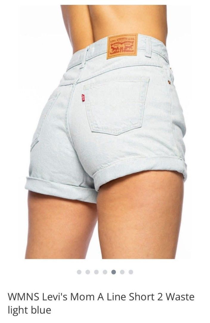 Levi's A-Line Mom Short (Category: Shorts) located in Calbayog City. Submitted by jen1027 (Listing ID 1465922258, Image 1). Description: Ptpa 🙏 Levi's A-Line Mom Short Size 26 on Tag Actual Waistline size 28 Actual Length 12.5 Excellent to new condition No Issue Color rate 10/10 Made In Sri Lanka Price:550 Ship ⛔ Payment first ⛔Mop-Gcash ⛔Location-Calbayog City Samar ⛔Courier-J&T pm‼️l.