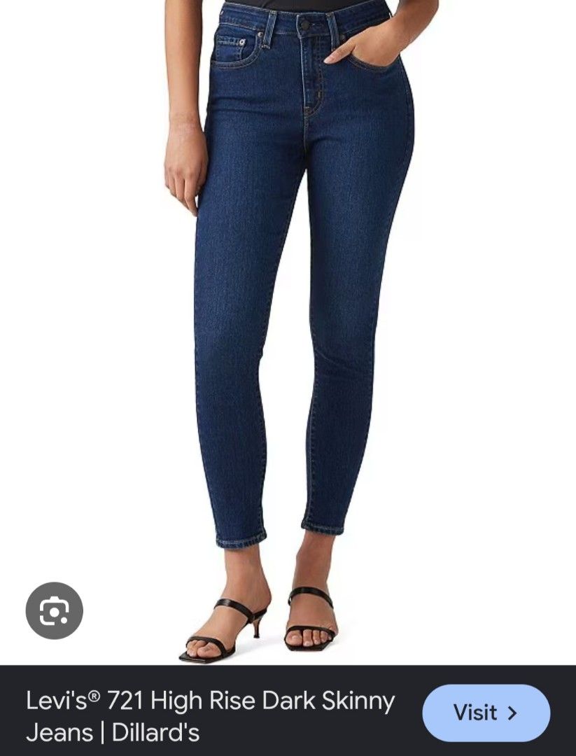 Levi's High rise Jeans (Category: Jeans) located in Ozamiz City. Submitted by lovethriftshop18 (Listing ID 1465803984, Image 1). Description: size 27-28 stretchable length 38.