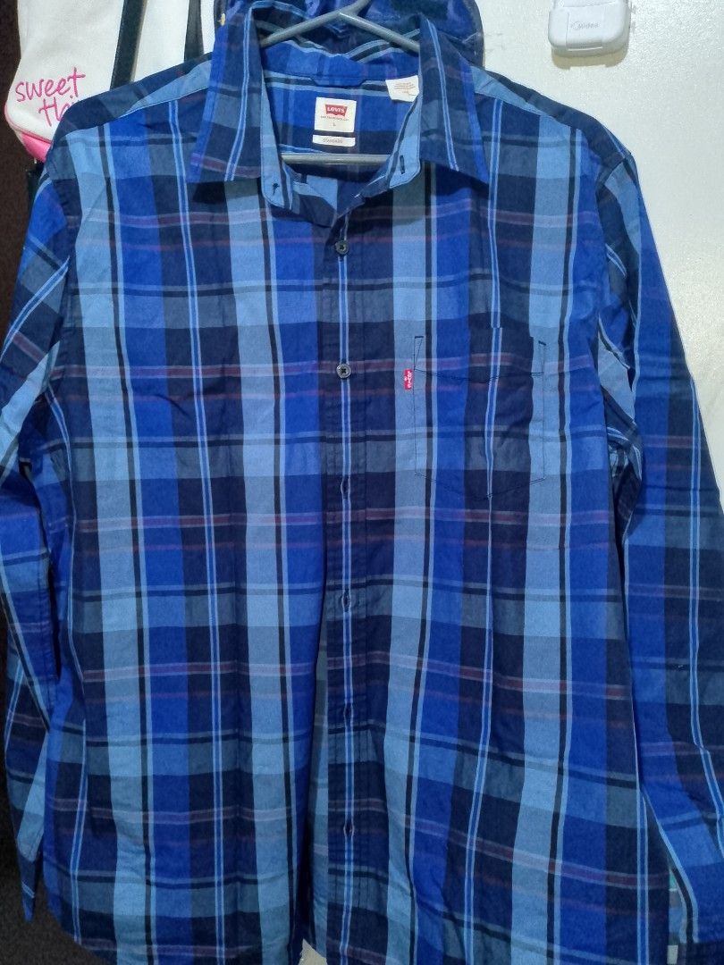 Levi's Plaid long sleeve (Category: Coats, Jackets and Outerwear) located in San Pedro. Submitted by bethc.729 (Listing ID 1465811937, Image 1). Description: Levis long sleeve polo .in very good conditioned.pm for more pics and details.the last photo seen fr the movie "the final assignment."star by Liam Leeson..