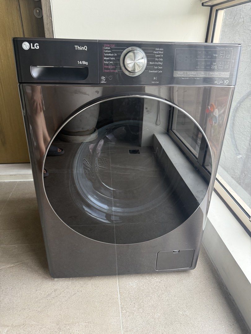 LG Washing Machine Combi 14kg/8kg (Category: Washing Machines and Dryers) located in Manila. Submitted by ponyo.1 (Listing ID 1463770907, Image 1). Description: RFS: will upgrade to a bigger size Washer and dryer Bought October 2024.