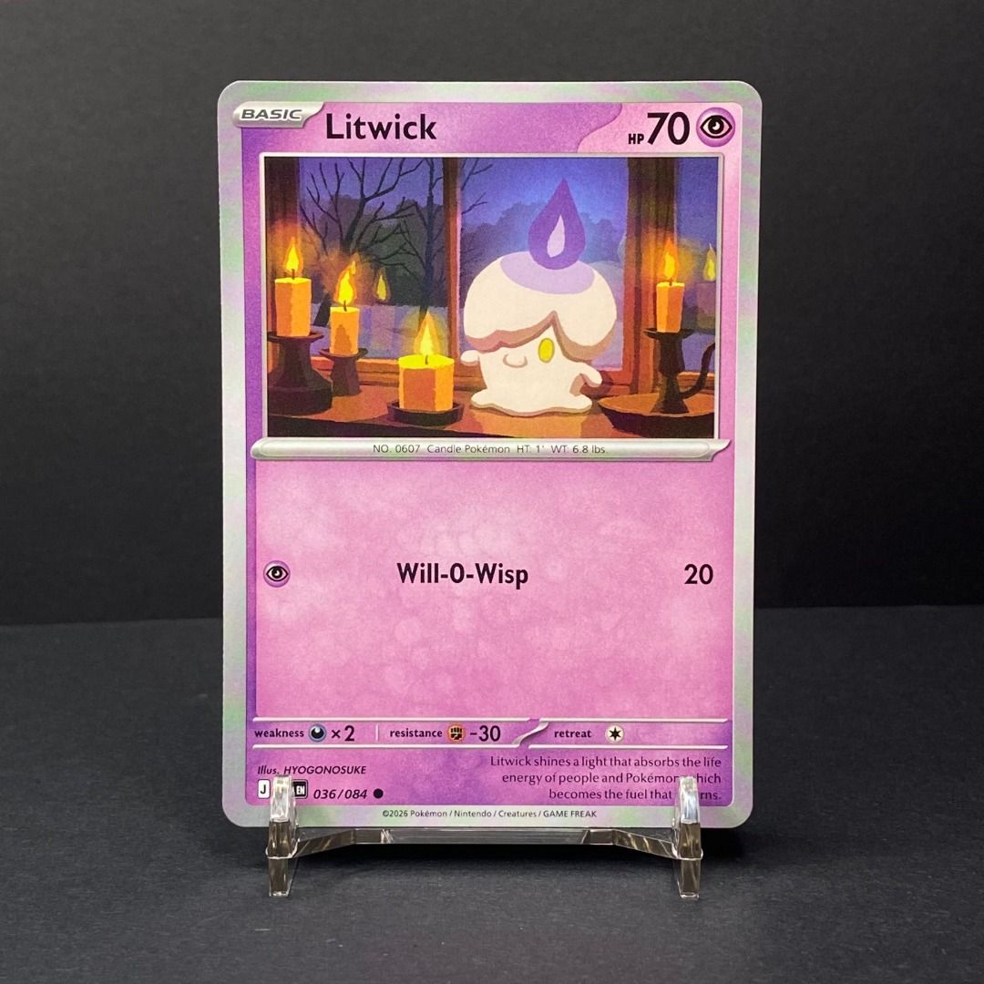 Litwick 036/084 Common (Category: Raw Singles) located in Pasig City. Submitted by precycled_ (Listing ID 1465872808, Image 1). Description: Condition : NM-LP 2 copies available . . . ‼️BUY AT YOUR OWN RISK ❗Payment First Basis 📌Be 100% SURE before submitting the form 📌1 DAY Reservation ONLY! ❌No Pick-up / No Meet up ❌No RETURN / EXCHANGE ❌No RUSH ❌No CANCELLATIONS ❌Don't BUY our products if you are flaw conscious ⚠️Seller is NOT liable for any