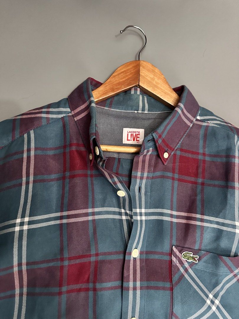 Live Lacoste Polo Button Down Longsleeved (Category: Activewear) located in Manila. Submitted by thriftavenueph (Listing ID 1465852821, Image 2). Description: Fs: Live Lacoste Polo Button Down Longsleeved Size: 23x29, XL Condition: excellent, no issue, 10/10 color, ready to wear Price: 2,000 or 2k.