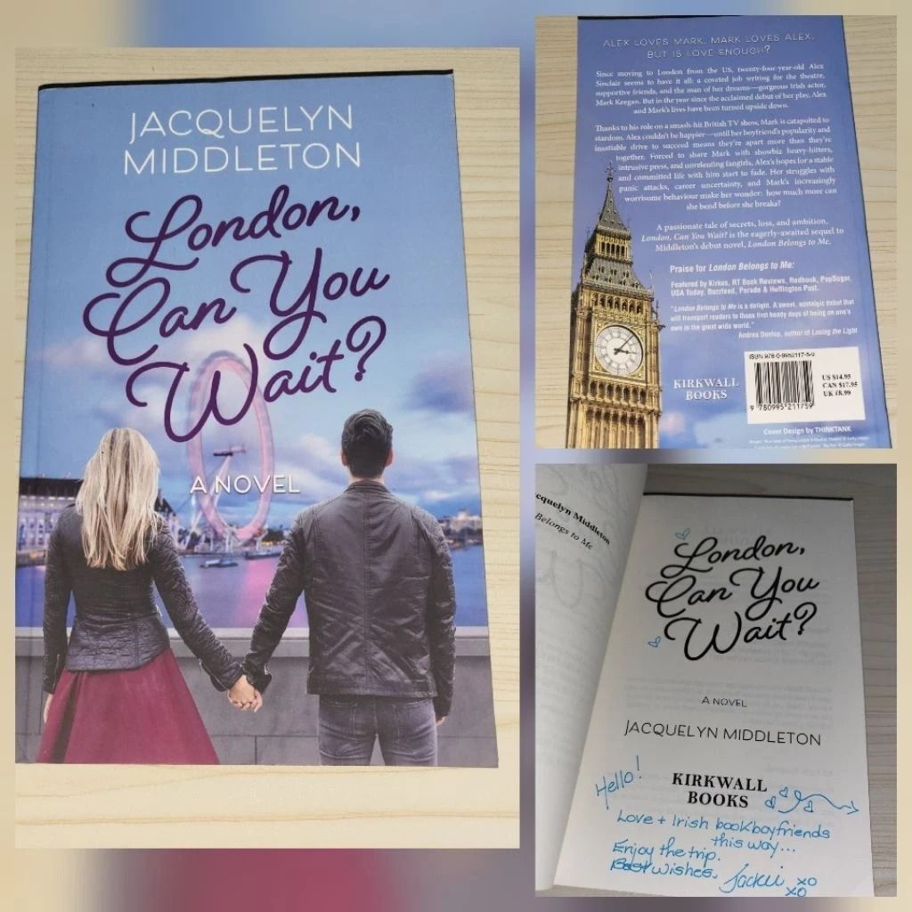 London Can You Wait Jacquelyn Middleton (Category: Storybooks) located in Iloilo. Submitted by k8sonlineph (Listing ID 1465818356, Image 1). Description: Signed by author Brand new Bookworm box edition Paperback.