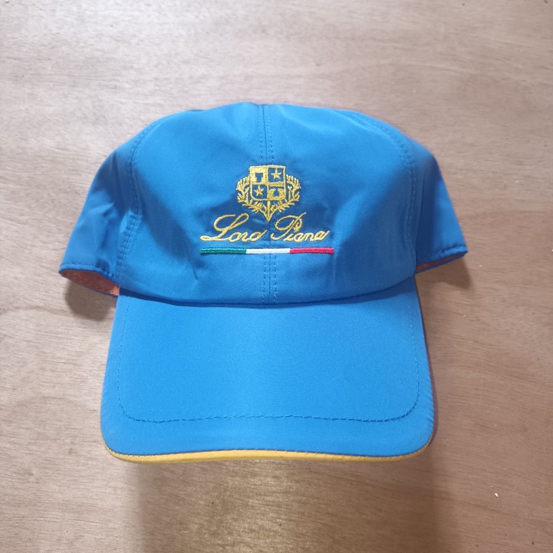 Loro Piana SS Cap In Royal Blue (Category: Caps & Hats) located in Manila. Submitted by itsnik444 (Listing ID 1465760892, Image 1). Description: Mode of Payments: •GCASH Courier: • LALAMOVE ( Same day Delivery) • J&T EXPRESS • LBC ❗️ Product color may slightly vary due to photographic ❗️ DISCLAIMER: We are not associated or affiliated with any brand posted.
