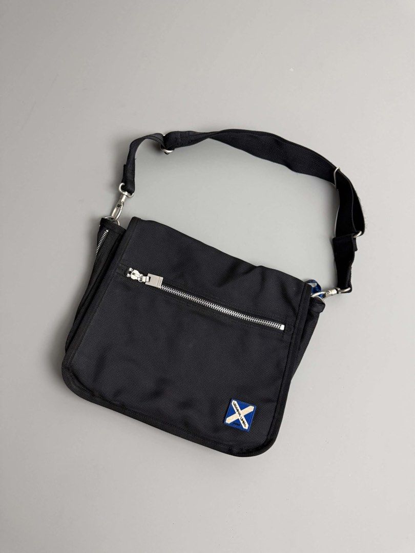LUGGAGE LABEL (Category: Shoulder Bags) located in Guagua. Submitted by sweetboyy (Listing ID 1465770427, Image 2). Description: LUGGAGE LABEL BY YOSHIDA & CO. SHOULDER BAG.