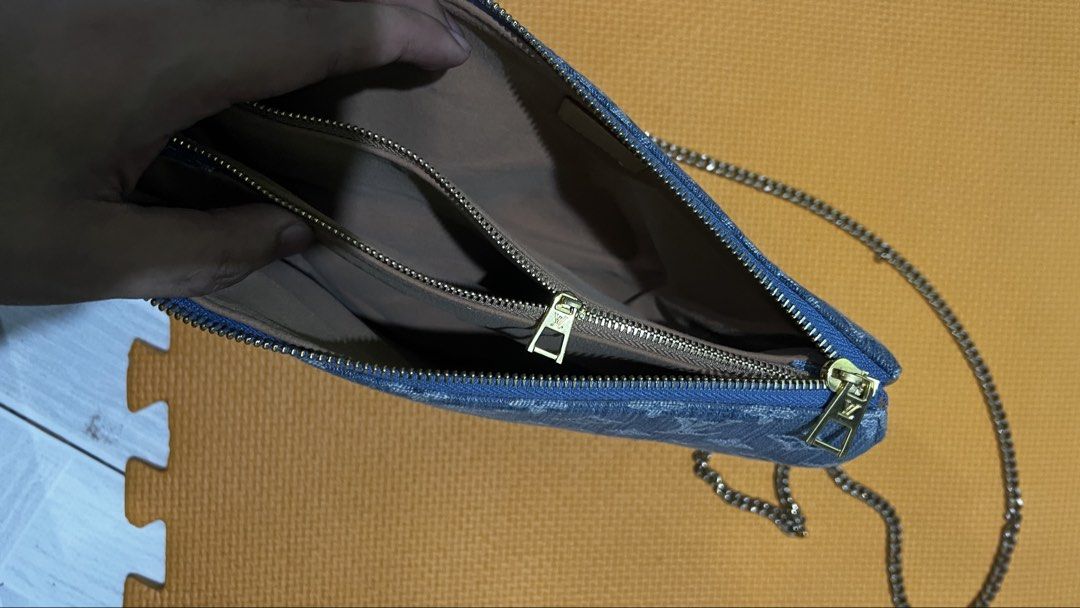 LV Denim Sling Bag (Category: Luxury Bags & Wallets) located in Lapu Lapu. Submitted by ukaydecebu (Listing ID 1465946716, Image 3). Description: .
