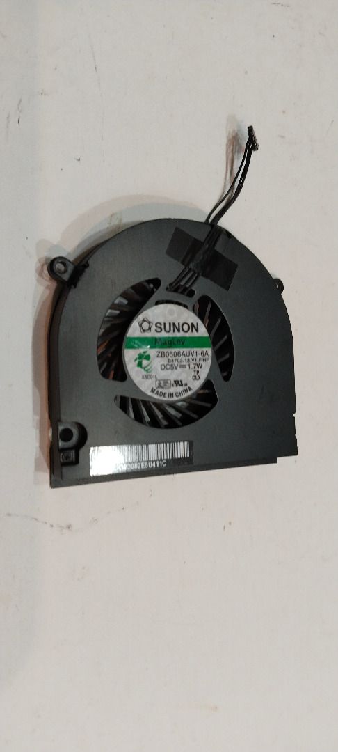 Mac Book Blower (Category: Computer Parts) located in Pasig City. Submitted by velascosun76701 (Listing ID 1465932556, Image 3). Description: Mac Book Pro 13 inch Blower.