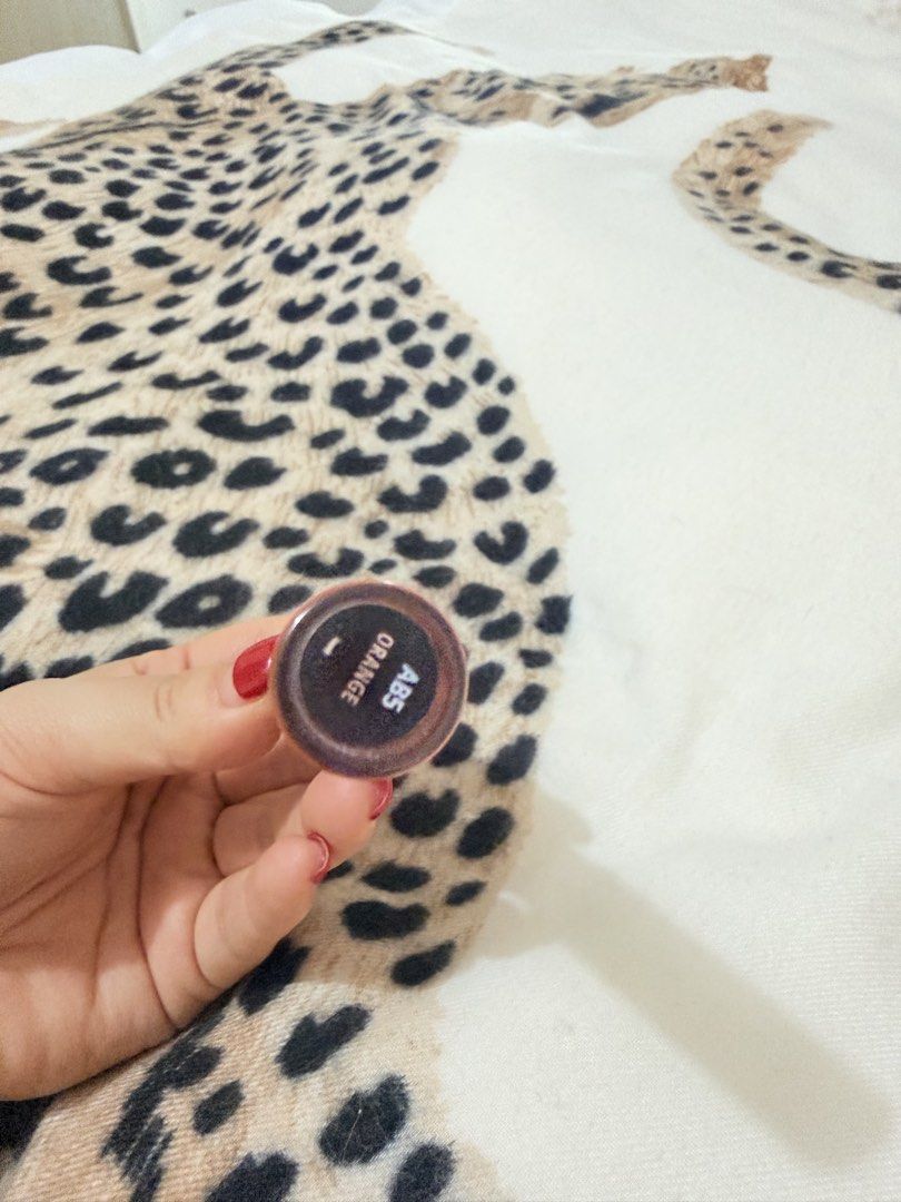 MAC Studio Fix 24HR Colour Corrector Orange AB5 (Category: Makeup) located in Manila. Submitted by mengxir20193848 (Listing ID 1465879859, Image 2). Description: - Brand/Item: MAC Studio Fix 24HR Colour Corrector - Shade: Orange (Code: AB5) - Formula: Long-wearing liquid designed to neutralize dark circles and discoloration - Packaging: Clear tube showing the exact shade with a twist-off black cap - Condition: Brand new / Authentic.