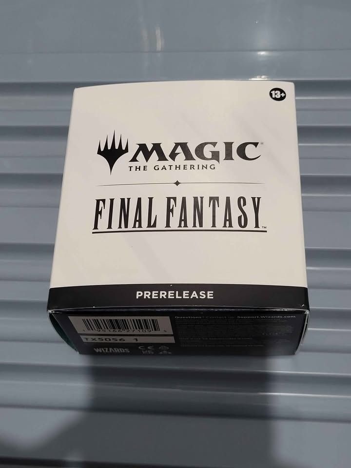 Magic: The Gathering Final Fantasy Prerelease English (Category: Card Boxes & Cases) located in Pasig City. Submitted by hobbystuff07 (Listing ID 1465821956, Image 1). Description: New and sealed. Meetups only at megamall, robinsons galleria, opus mall, sm east ortigas, greenhills.