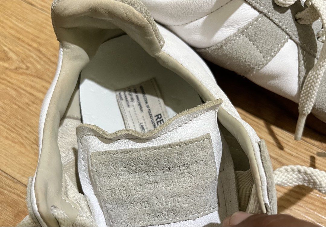 Maison Margiela Replica GATs sneakers (Category: Sneakers) located in Zamboanga. Submitted by alterramz08 (Listing ID 1465894795, Image 3). Description: Maison Margiela Replica GATs sneakers Size 36 23.5 Cm Verygood Condition Price : 800 Pesos !!.