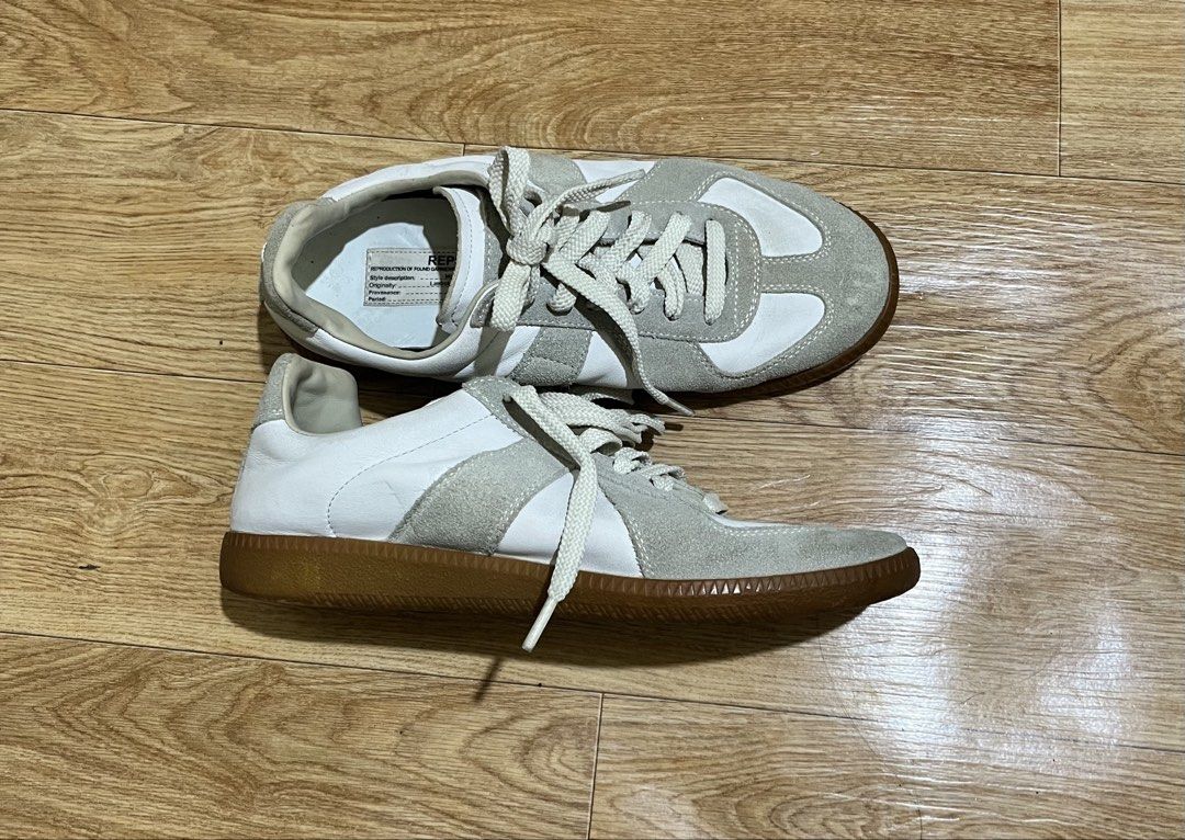 Maison Margiela Replica GATs sneakers (Category: Sneakers) located in Zamboanga. Submitted by alterramz08 (Listing ID 1465894795, Image 2). Description: Maison Margiela Replica GATs sneakers Size 36 23.5 Cm Verygood Condition Price : 800 Pesos !!.
