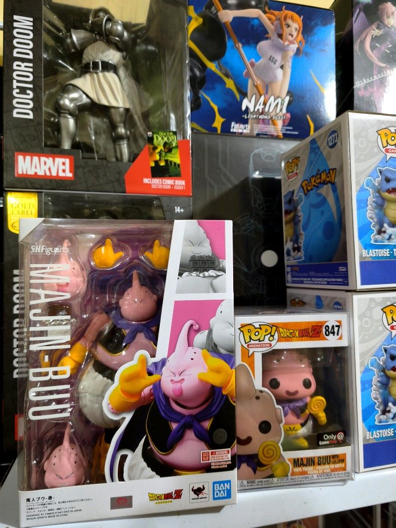 Majin Buu SHFIGUARTS (Category: Action & Battle Toys) located in Manila. Submitted by daily.tipid (Listing ID 1465881385, Image 1). Description: Majin Buu SHFIGUARTS 4,950 LBC,jnt or lalamove.