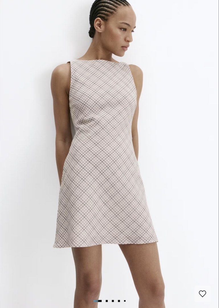 Mango Check Mini Dress (Category: Dresses) located in Quezon City. Submitted by theirnextstory (Listing ID 1465893764, Image 1). Description: BNWOT only tried on but removed tag already Bought in store for 3,495 RFS: when I tried it on again at home I realize it didn’t suit me.