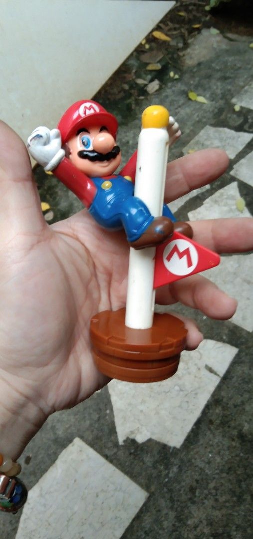 Mario on pole (Category: Action & Battle Toys) located in Quezon City. Submitted by eidorableshop (Listing ID 1465896510, Image 3). Description: .