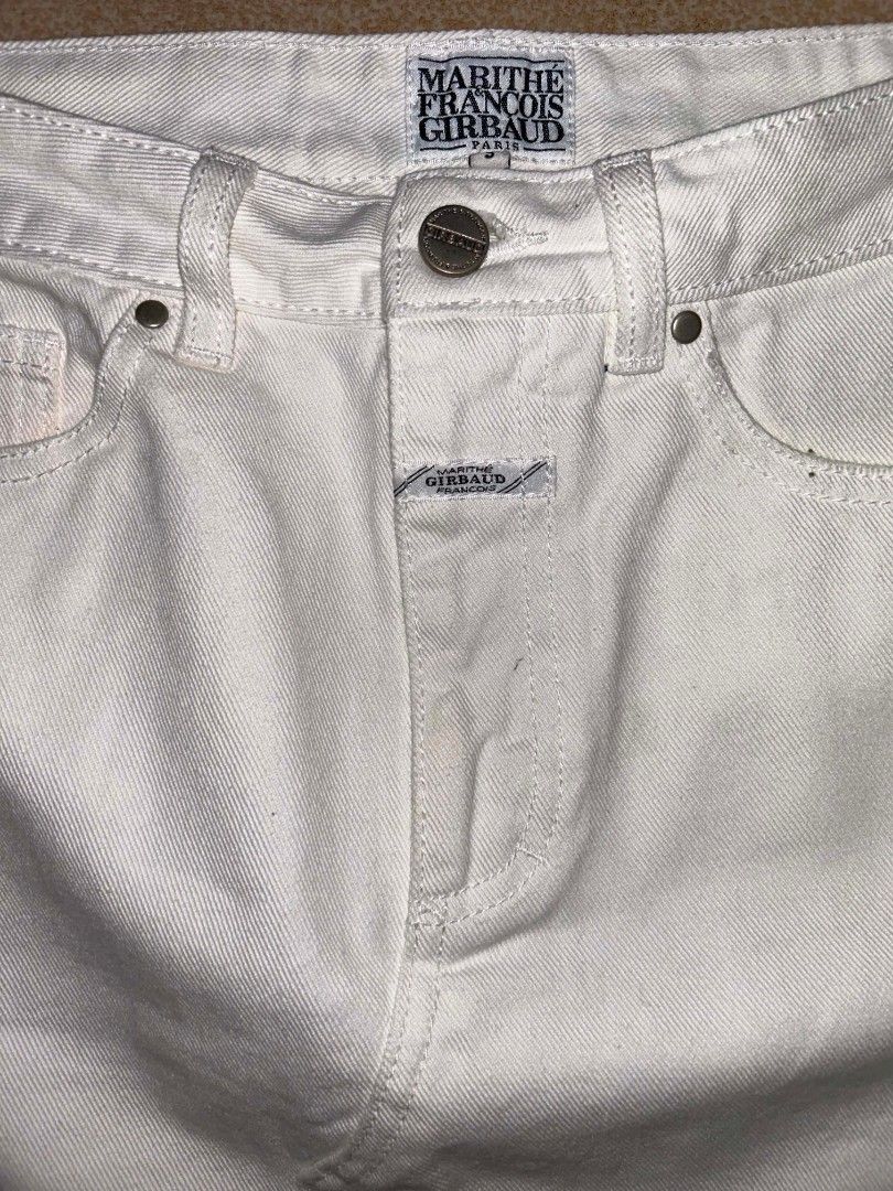 Marithe + Francois Girbaud Classic Straight Denim Mini Skirt (Category: Skirts) located in Manila. Submitted by zerowastethriftco. (Listing ID 1465934424, Image 3). Description: -As New Condition -Dimes L15xWL28 -No Issue -Hangtag na lang kulang 📌STILL NEGOTIABLE.