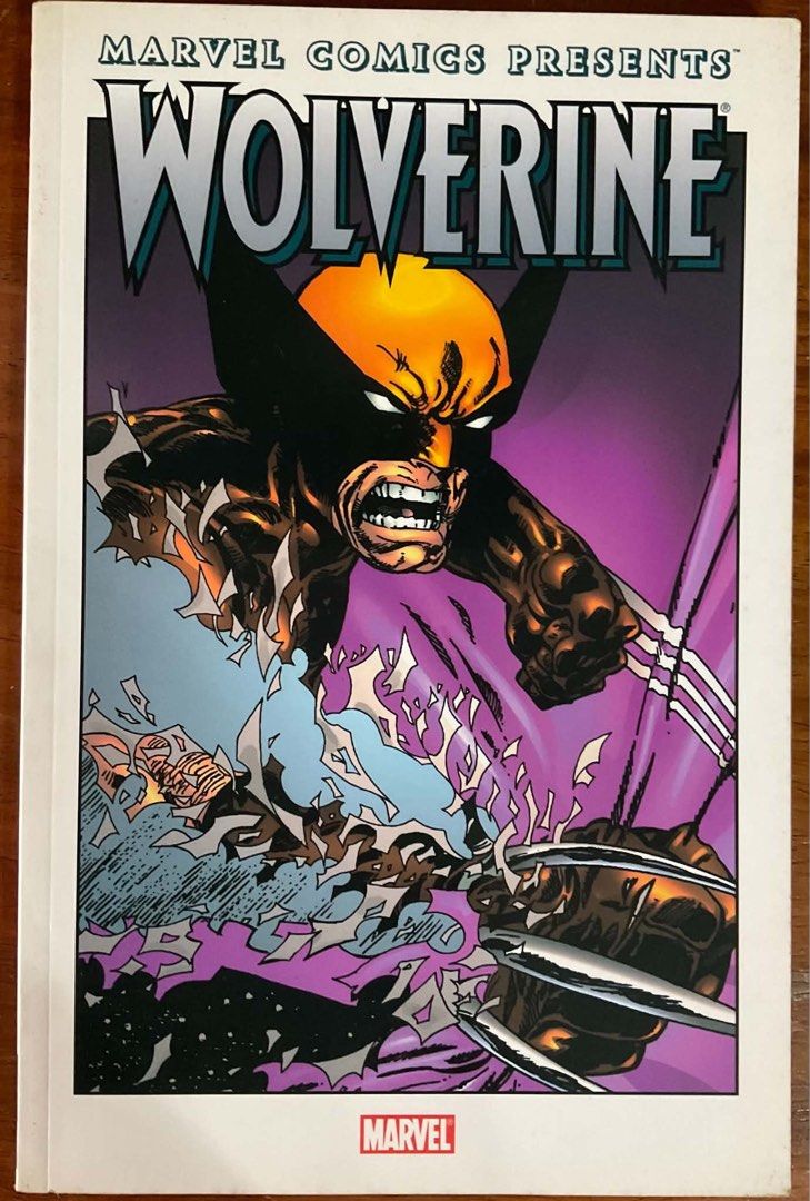 [MARVEL] MARVEL COMICS PRESENTS: WOLVERINE - VOL 2 (TPB) (Category: Comics & Manga) located in San Pedro. Submitted by kookybooky (Listing ID 1465771968, Image 1). Description: - Contains Marvel Comics Presents Wolverine issues #38 to #50 - Includes the rare Wolverine preview from Marvel Age Annual #4 - Written by legendary creators Marv Wolfman and Erik Larsen - Featuring classic interior art by John Buscema - Softcover trade paperback format - 