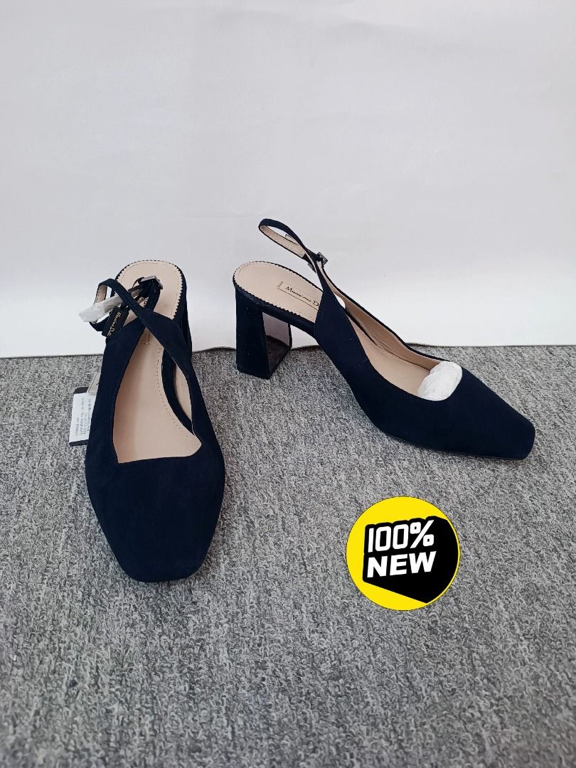 Massimo Dutti Black Sandals | MD-740007206413 (Category: Heels) located in Paranaque City. Submitted by silverphoenix.00302e (Listing ID 1465787920, Image 1). Description: Massimo Dutti Black Sandals. Upper: goat leather. Lining: sheep leather. Sole: recycled leather and plastic. Heel height: 6 cm. Condition: try-on marks on the outsole. Please review the photos for the exact condition. Reference: MD-740007206413..
