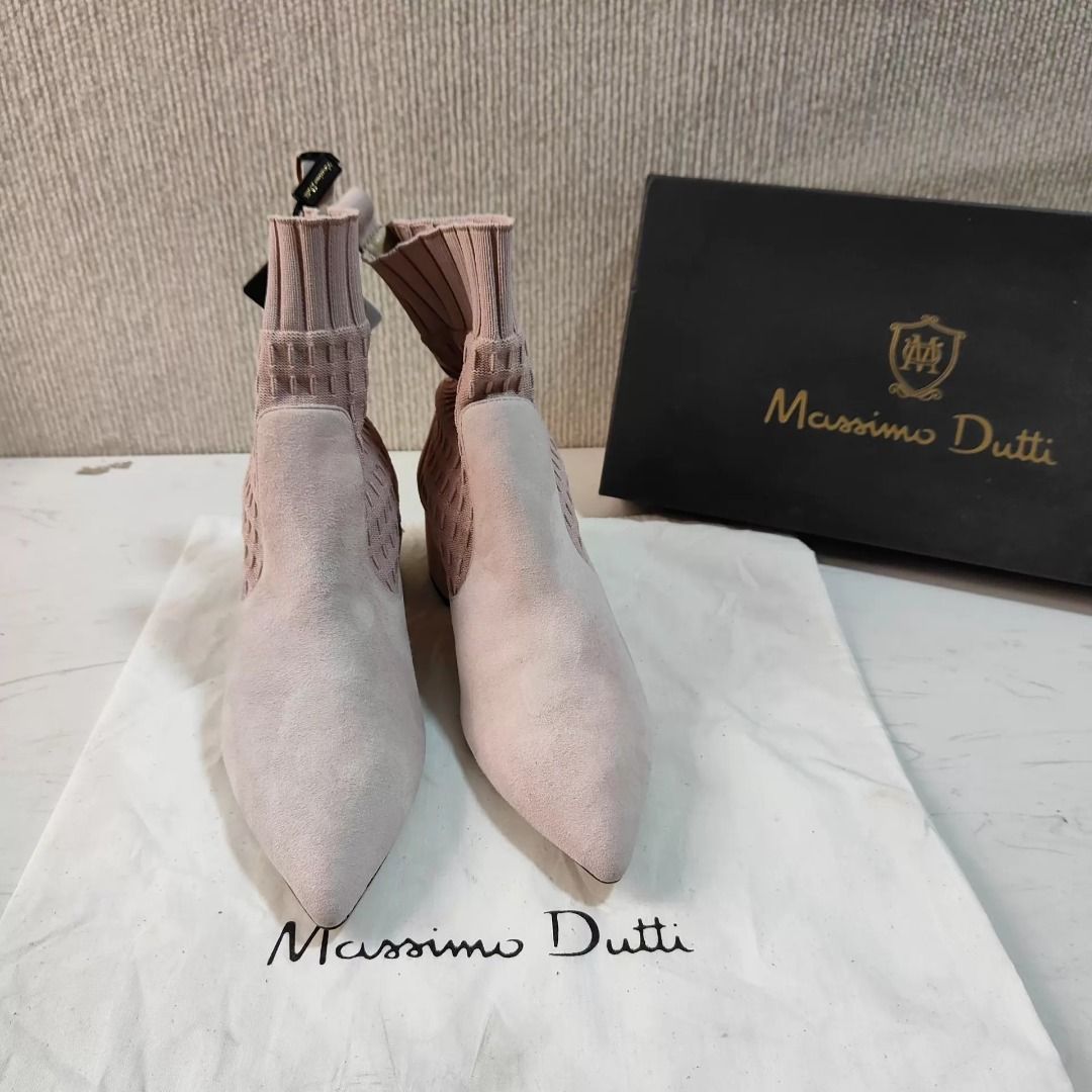 Massimo Dutti Boots EU 36/37 | MD-907899986736 (Category: Boots) located in Paranaque City. Submitted by silverphoenix.00302e (Listing ID 1465815454, Image 3). Description: Massimo Dutti Boots EU 36/37. Leather construction. Condition: clearance imperfections; please review the photos carefully for the exact condition. Reference: MD-907899986736..