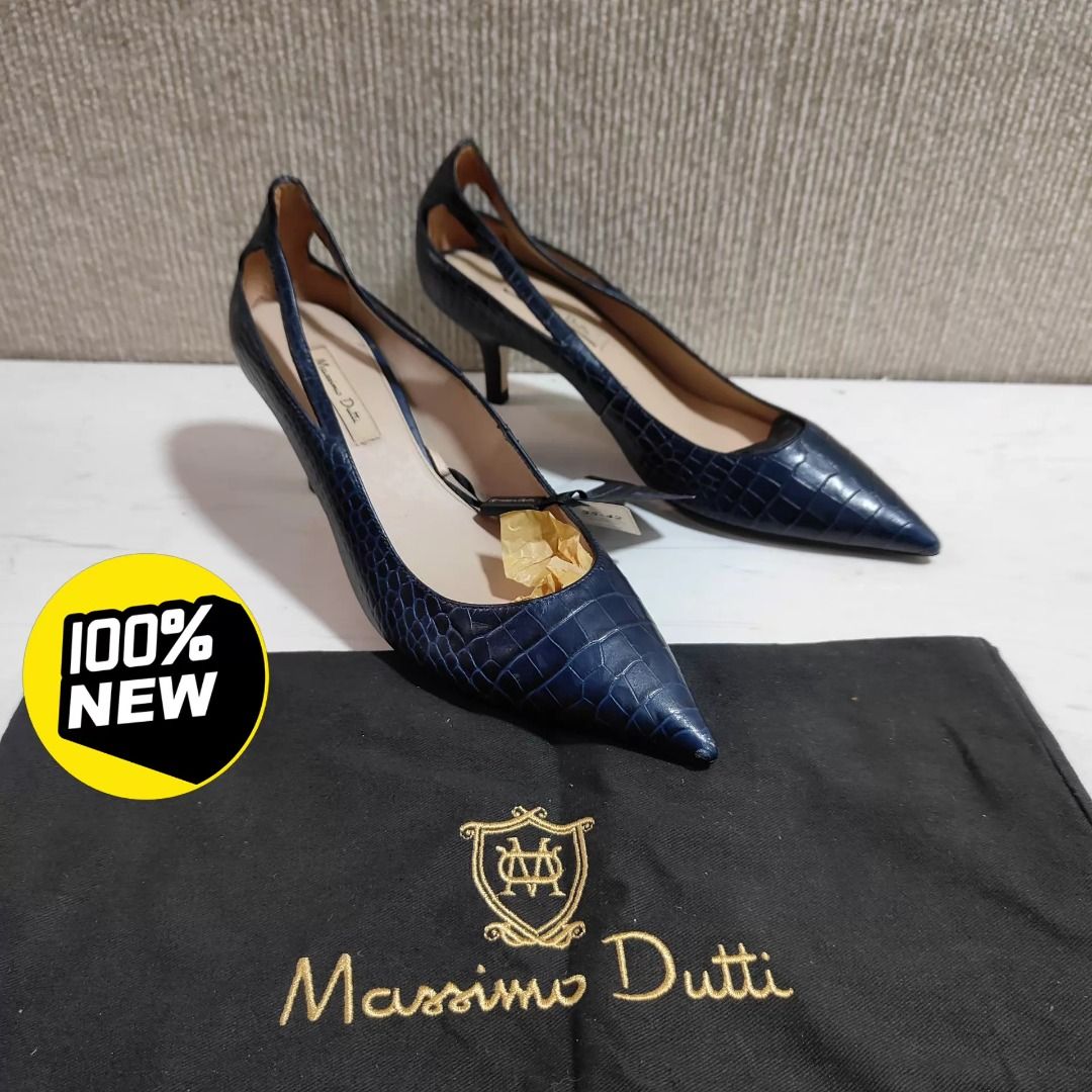 Massimo Dutti Pumps EU 36 | MD-978659729004 (Category: Heels) located in Paranaque City. Submitted by silverphoenix.00302e (Listing ID 1465815754, Image 1). Description: Massimo Dutti Pumps EU 36. Upper: cow leather. Lining: sheep leather. Sole: rubber. Heel height: 5 cm. Condition: try-on marks on the outsole. Please review the photos for the exact condition. Reference: MD-978659729004..