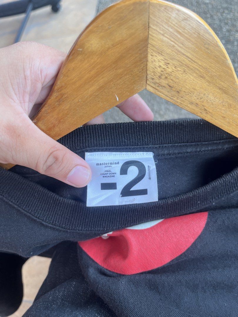 Mastermind (Category: Tshirts & Polo Shirts ) located in Davao. Submitted by vnxcentt (Listing ID 1465885479, Image 3). Description: Mastermind Japan Large - Excellent Condition - Stain (removable).