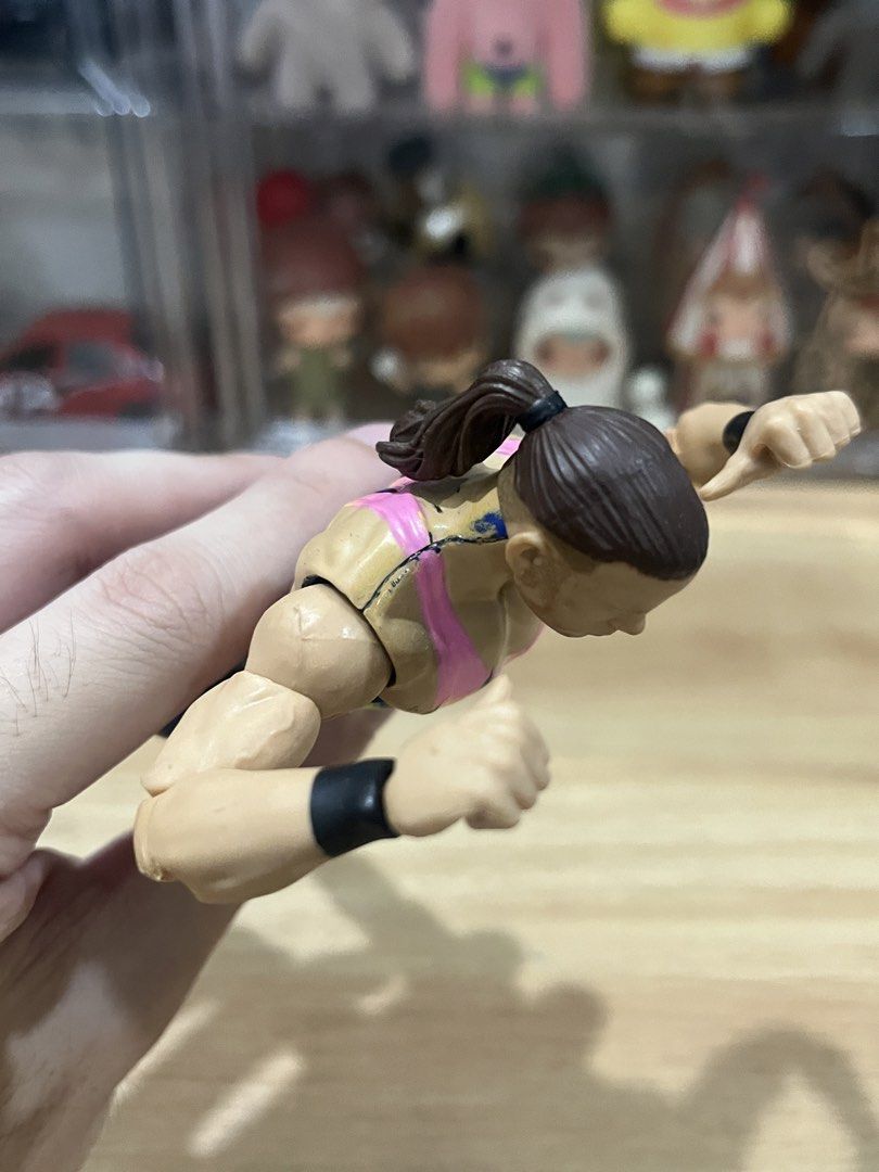Mattel WWE Elite Monday Night Wars Rob Van Dam (Category: Action & Battle Toys) located in Bacoor. Submitted by chongscollectibles (Listing ID 1465892811, Image 3). Description: What you see is what you get. Head swapped + free alt head. Item has paint issue on shoulder. Good joints. Mop:Gcash Mod:Lalamove, LBC, J&T 📍The District Dasmariñas, Alabang Town Center, Festival Mall, Rockwell Makati (by schedule)..