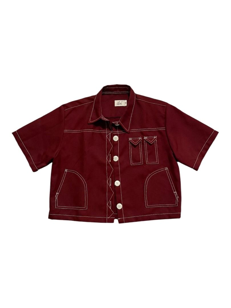 may.we Maroon Byahero Polo (Category: Tshirts & Polo Shirts ) located in Angeles City. Submitted by vigilante (Listing ID 1465893687, Image 1). Description: From a local brand named “may.we__” Selling my Maroon Byahero Polo. - This is a limited edition, and no one knows if they’ll restock it. - Brand new and never been worn or washed. Measurements: Length - 19in Width - 20in Shoulder - 16.5in Sleeve - 9in pm me for more info, thanks! RFS: wrong s