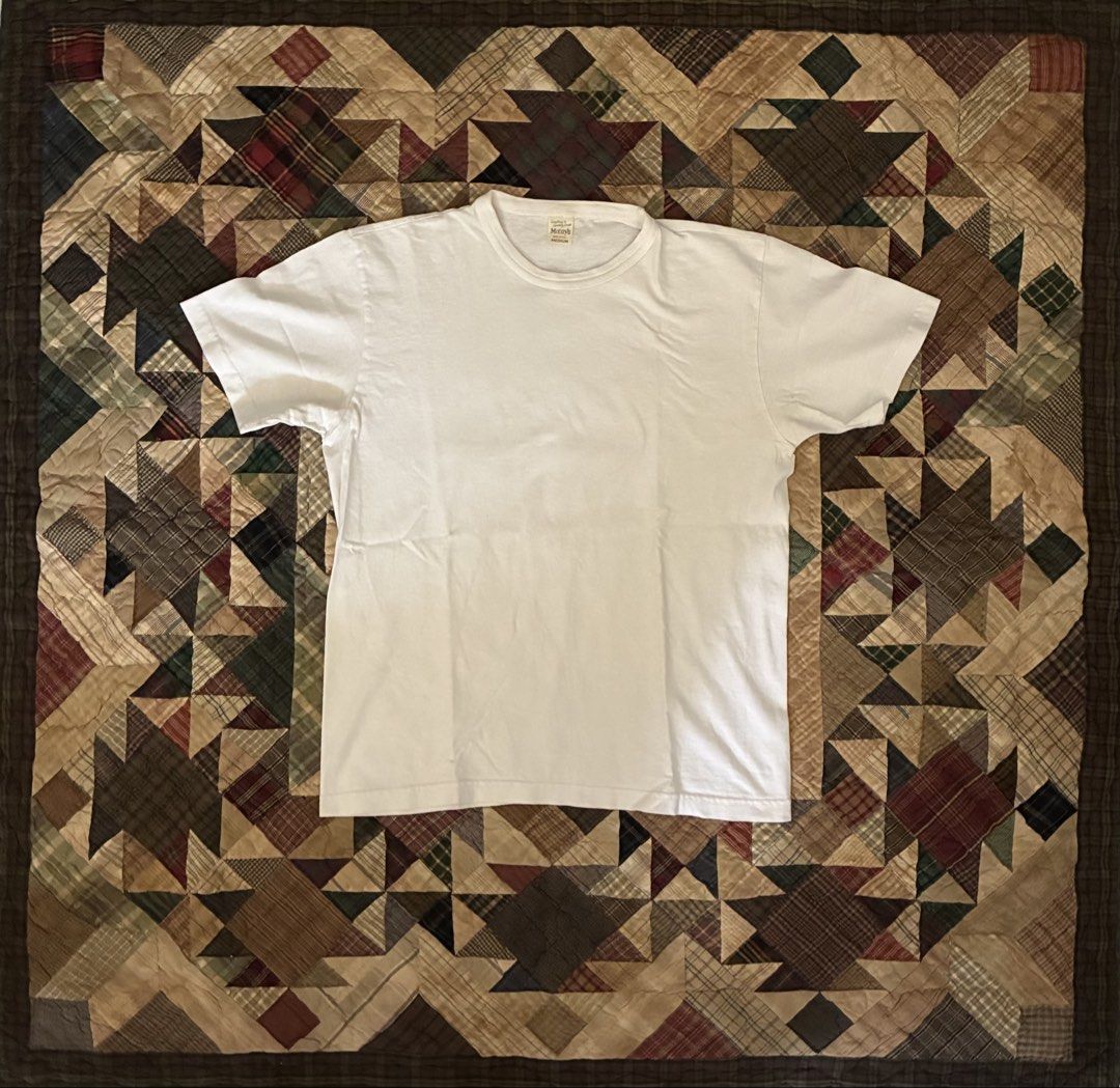Mccoy’s White Tee (Category: Tshirts & Polo Shirts ) located in Manila. Submitted by its_ookay.ph (Listing ID 1465782344, Image 1). Description: Basic white shirt showing minimal signs of wear Tagged M Another pair that’s slightly shorter Won’t mind keeping.. W - 19 L - 24 .