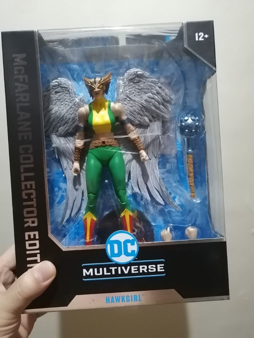 Mcfarlane hawk girl (Category: Action & Battle Toys) located in Quezon City. Submitted by ghenared123 (Listing ID 1465950958, Image 1). Description: Mcfarlane hawk girl Misb.