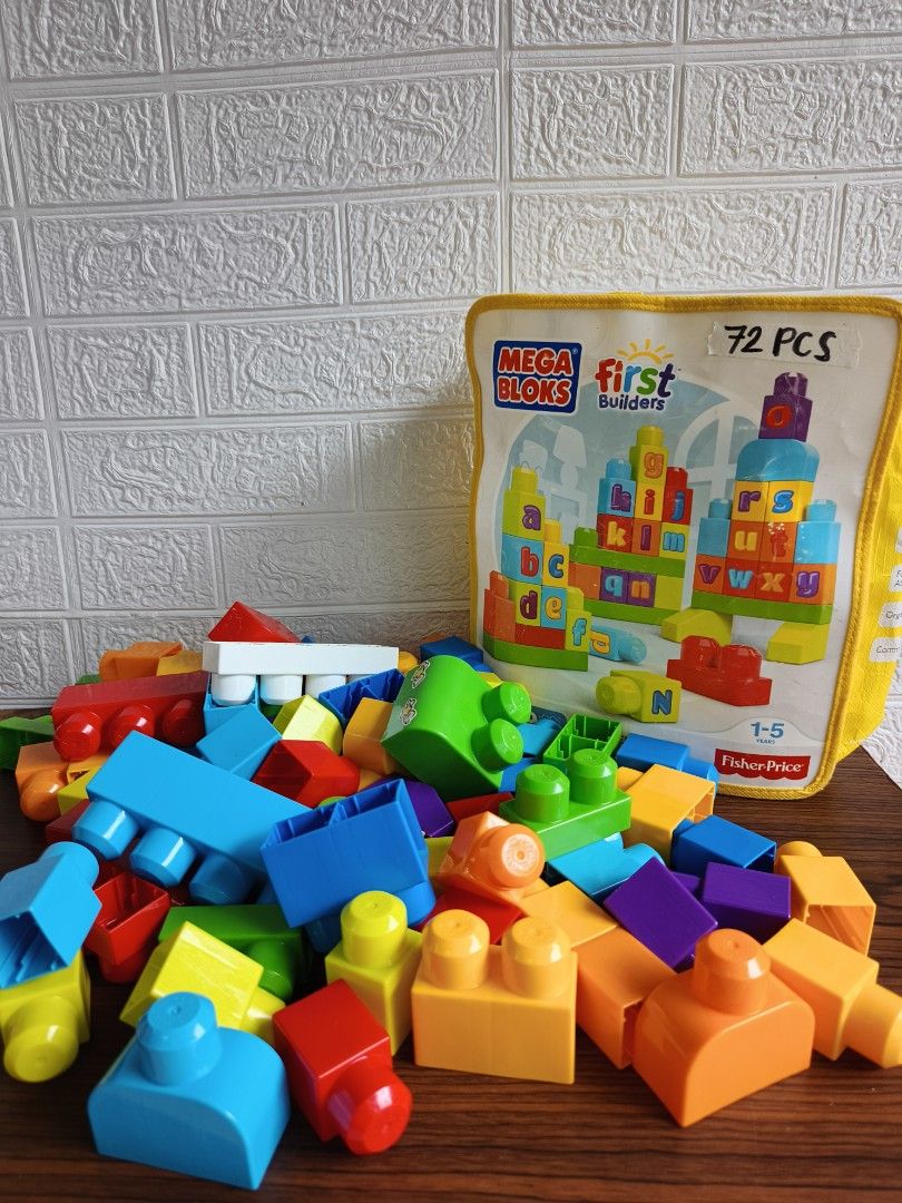 Mega Bloks (Category: Educational & Learning Toys) located in Baguio. Submitted by collectiblesfinds (Listing ID 1465762202, Image 1). Description: 2nd hand toys 72 pcs Baguio Location.