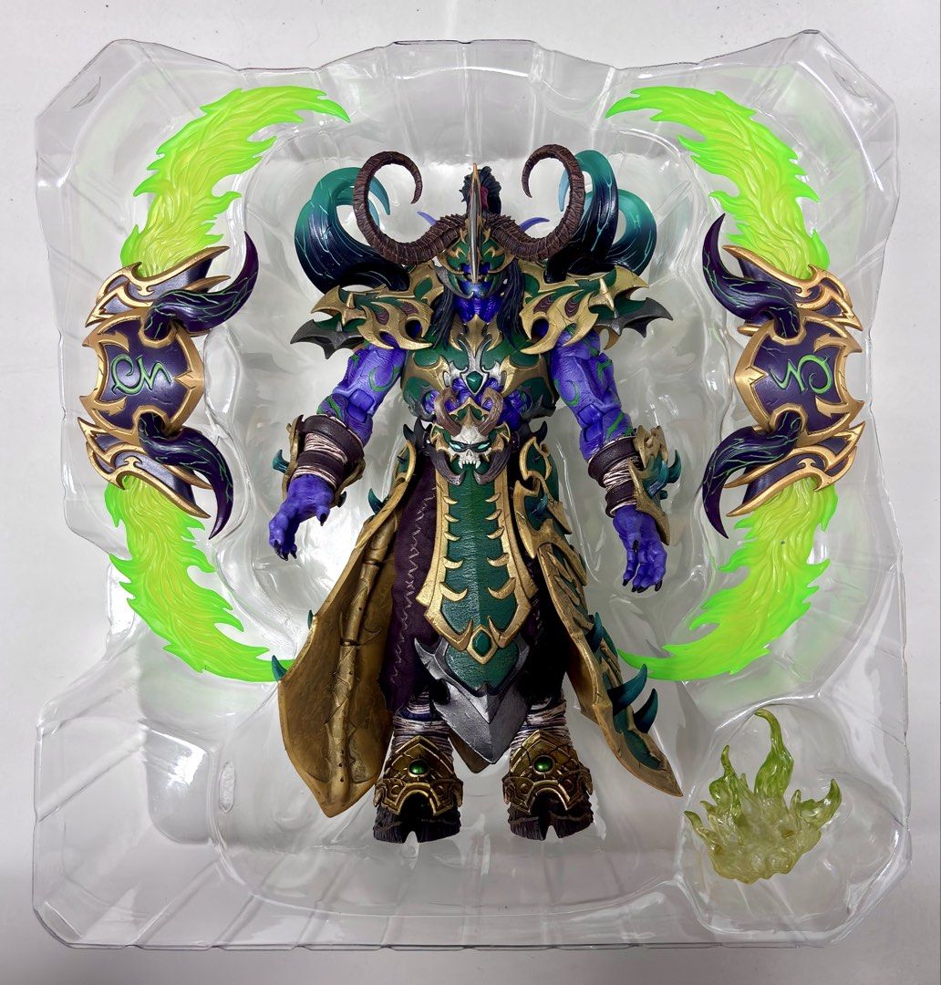 Mety Toyz Demon Hunter - Illidan Stormrage (Imperial Armor Version) (Category: Character Goods) located in Tarlac. Submitted by ggplaysph (Listing ID 1465772170, Image 2). Description: Mety Toyz Demon Hunter - Illidan Stormrage (Imperial Armor Version) • 4,500 pesos only • Authentic / BIB (dented box) • Opened for inspection only • Complete accessories • Size: 9 inches 📍COD/COP available. Shipping fee must be paid first to secure your order. Ite