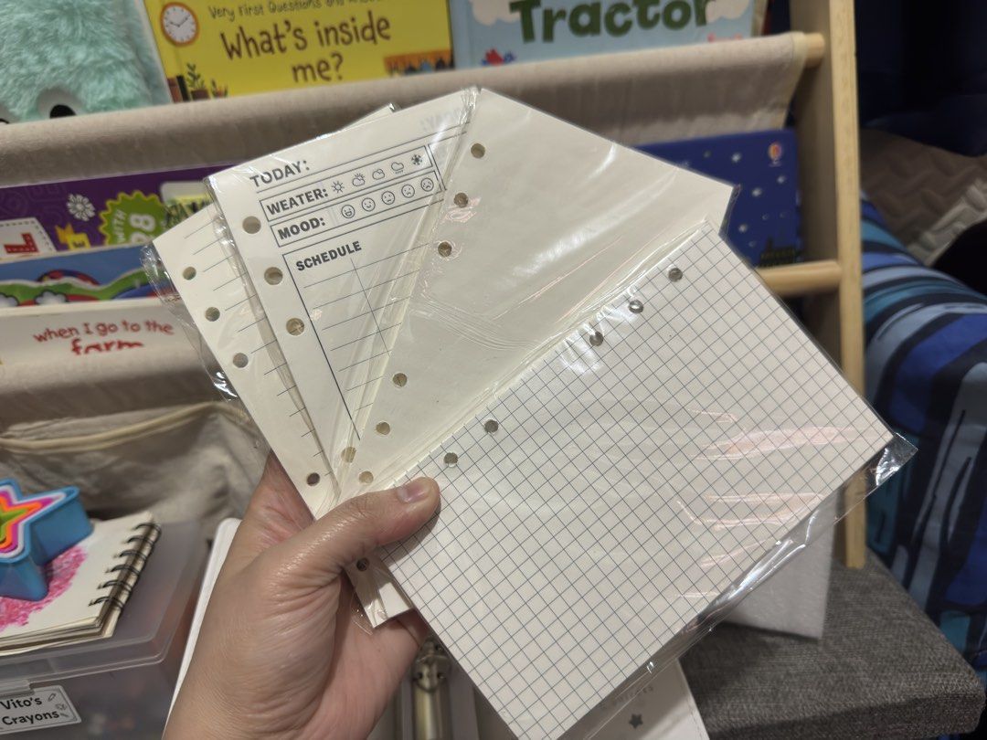 Miffy White Rabbit Planner Ring Binder Journal with Inserts (Category: Stationery & School Supplies) located in Mandaluyong City. Submitted by kendykeyn (Listing ID 1465900396, Image 3). Description: - Type: White faux leather 6-ring binder notebook - Design: Cute rabbit face with star pattern and inspiring text - Closure: Secure side magnetic button strap - Inclusions: Brand new, unopened refill paper packs (60sheets each, total of 240 sheets) -