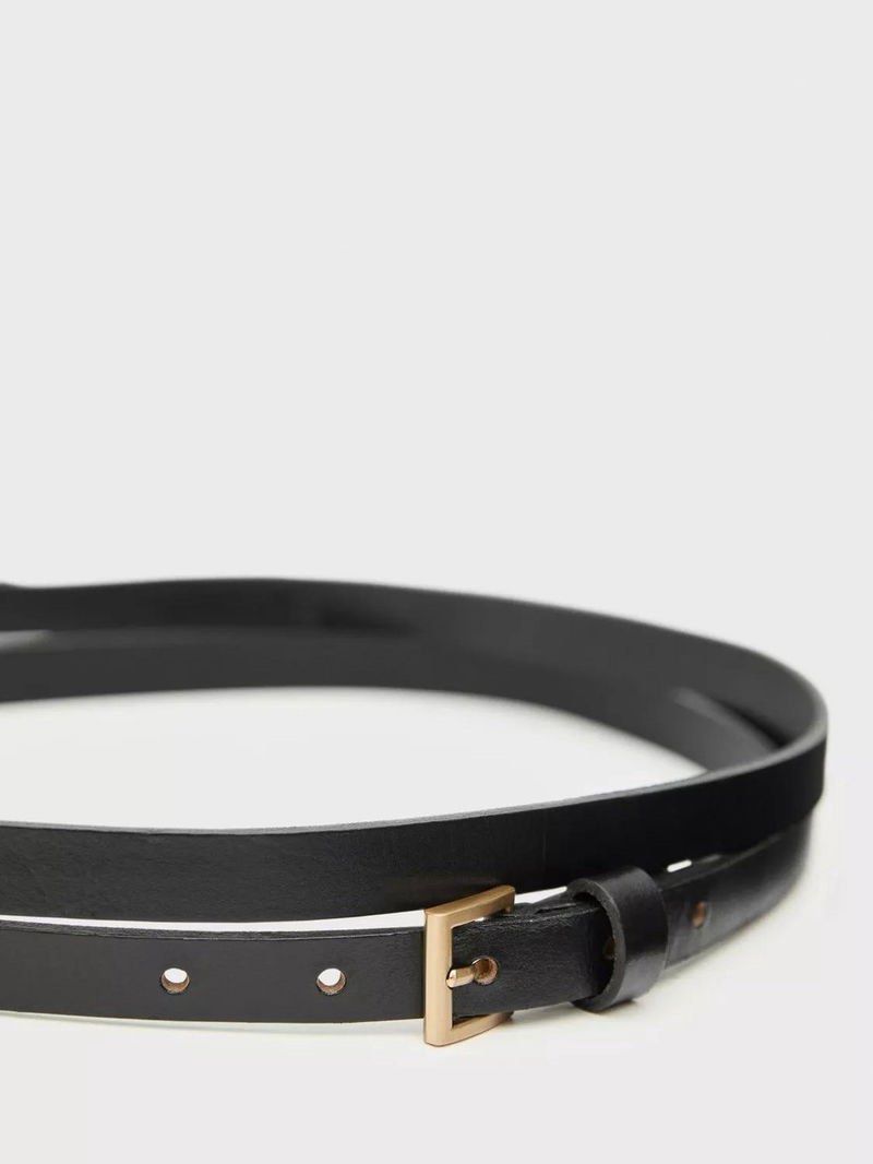 MNG Selection Leather Double Layer Belt (Category: Belts) located in Makati City. Submitted by miss.manolos.closet (Listing ID 1465944425, Image 2). Description: 100% genuine leather size small.