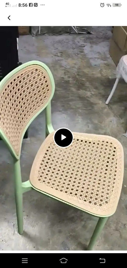Modern Rattan Dining Chair with Plastic Frame (Category: Chairs) located in Manila. Submitted by wisecat_f7c143 (Listing ID 1465763547, Image 2). Description: onhand!!! new arrival!!! Modern Rattan Dining Chair with Plastic Frame pm me COD TRU LALAMOVE.