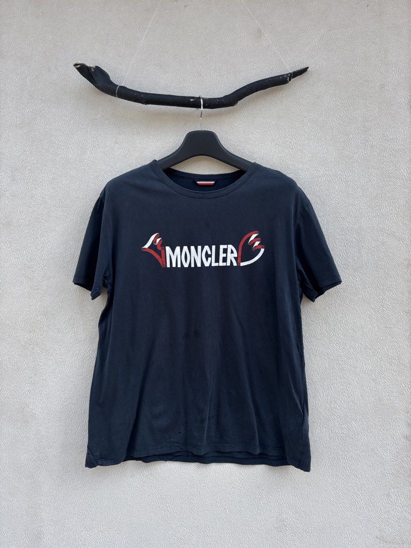 Moncler Shirt (Category: Tshirts & Polo Shirts ) located in Baybay. Submitted by thrift.ed2023 (Listing ID 1465778331, Image 1). Description: Moncler Shirt Large to XL 23x28 No Issue Good as New .