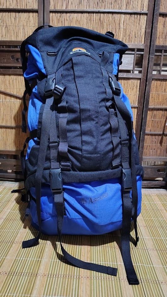 MOUNTAIN DAX ASGARD 68L HIKING BACKPACK (Category: Hiking & Camping) located in Dasmarinas. Submitted by k3japanstoreph (Listing ID 1465890111, Image 1). Description: MOUNTAIN DAX ASGARD 68L HIKING BACKPACK Mountain Dax Asgard 68-liter hiking backpack. Condition: Very good condition A spacious hiking backpack suitable for camping, hiking, trekking, and outdoor trips. Price: ₱2,500 Open for reservation with 50% down payment. Reservation is valid f