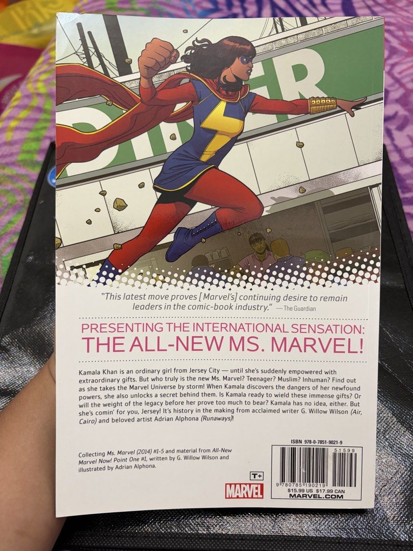 Ms. Marvel Vol. 1: No Normal TPB (Category: Comics & Manga) located in Caloocan City. Submitted by percyreads (Listing ID 1465879032, Image 2). Description: In VERY good condition, bought here for the same price. .
