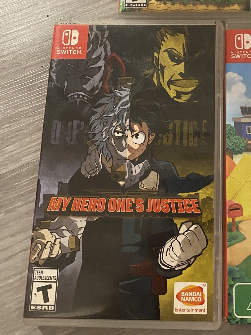 my hero one's justice nintendo switch (Category: Nintendo) located in Quezon City. Submitted by meicremei (Listing ID 1465913995, Image 1). Description: cartridges is tested and working with zero issues, original cases included (with minor shelf wear) feel free to msg for extra photos, video condition checks, or any inquiries mode of payment: • gcash • bank transfer mode of delivery: • j&t • lalamove (metro manila only).