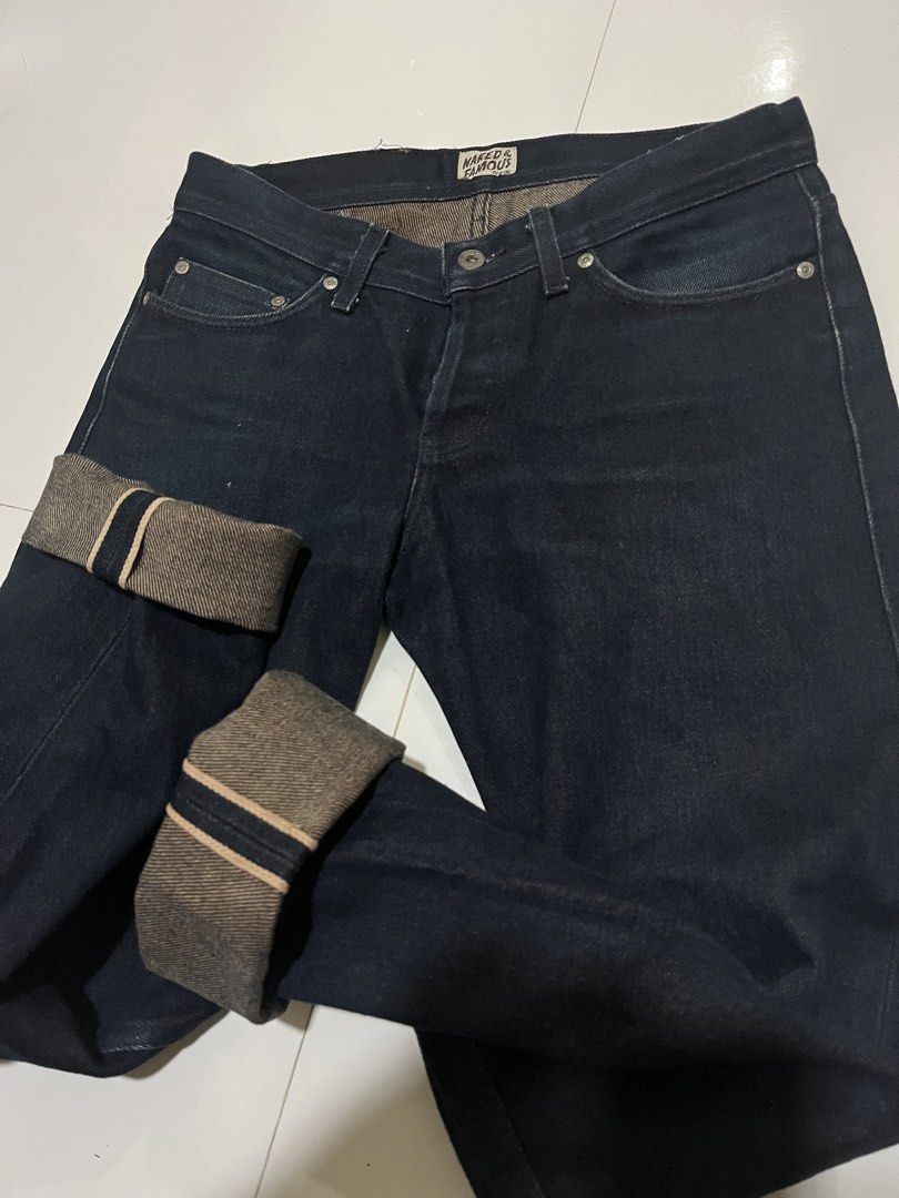 Naked and Famous Elephant3 (Category: Jeans) located in Davao. Submitted by son1993 (Listing ID 1465783845, Image 3). Description: Naked and Famous Elephant 3 19oz Waist 31 on tag Excellent Php 1,850+sf.