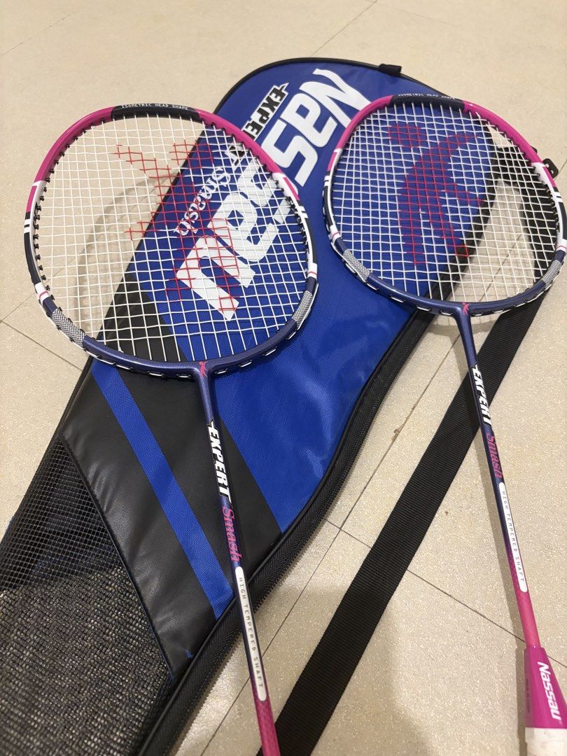 Nassau Badminton Rackets (Category: Racket and Ball Sports) located in Mandaluyong City. Submitted by jgdeclutter1 (Listing ID 1465911785, Image 2). Description: • Lightly used • No issues / fully functional • Good condition • Well taken care of • Price is slightly negotiable 📍 Meetup: • SM Megamall • Ayala Malls The 30th 🚚 Shipping: • Lalamove — buyer’s expense Selling because it’s no longer being used often..