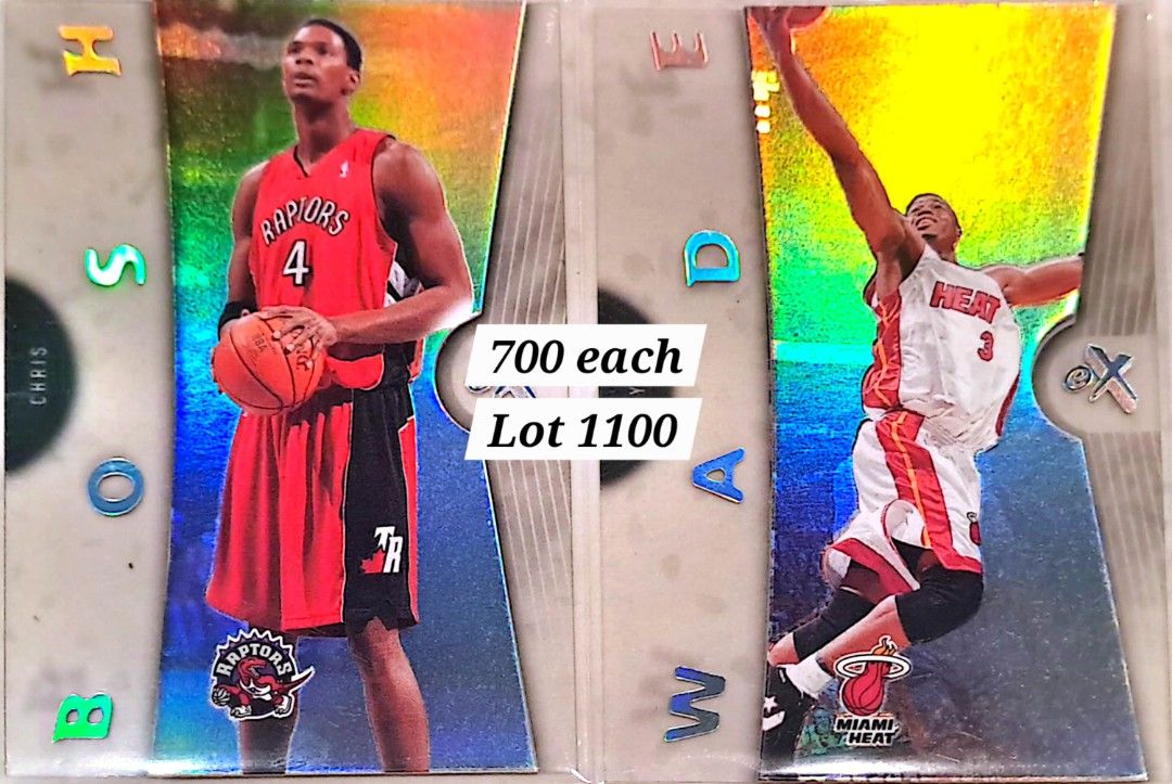 NBA CARDS (Category: Raw Singles) located in Manila. Submitted by james891993 (Listing ID 1465830886, Image 3). Description: James Wade Bosh allen FS mga sir.