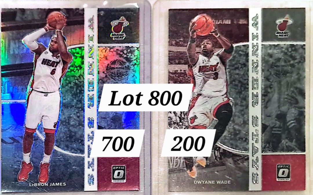 NBA CARDS (Category: Raw Singles) located in Manila. Submitted by james891993 (Listing ID 1465830886, Image 1). Description: James Wade Bosh allen FS mga sir.